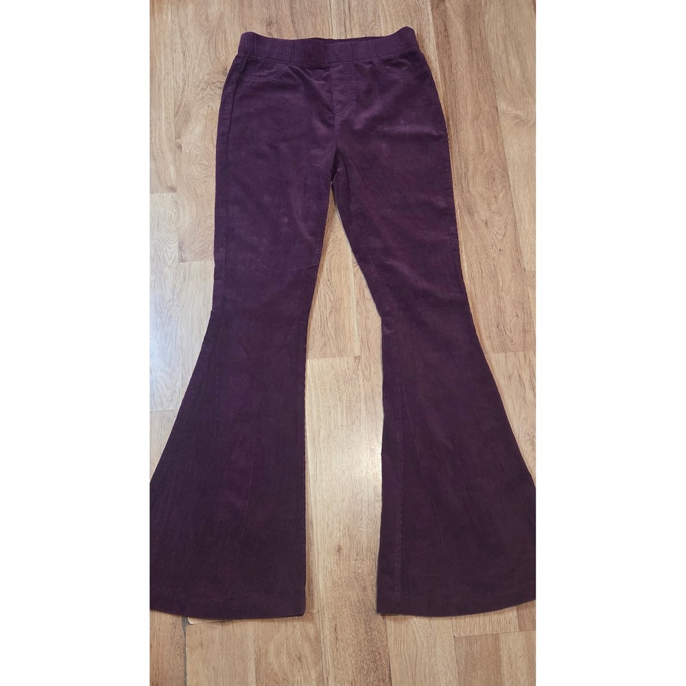 Versona Corduroy Flare Pants Bell Bottom Pull On Stretch XS
